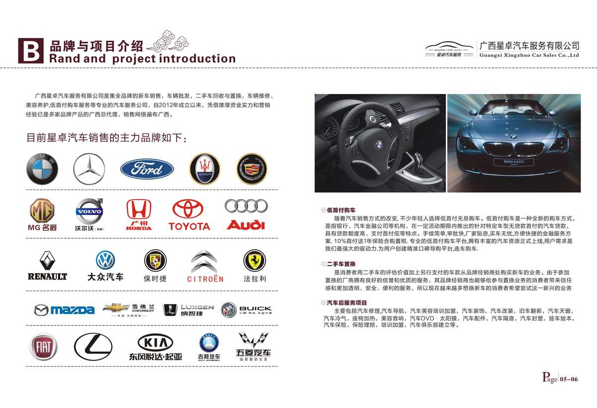 駕馭未來，共贏商機——全方位汽車服務宣傳冊設計與印刷方案